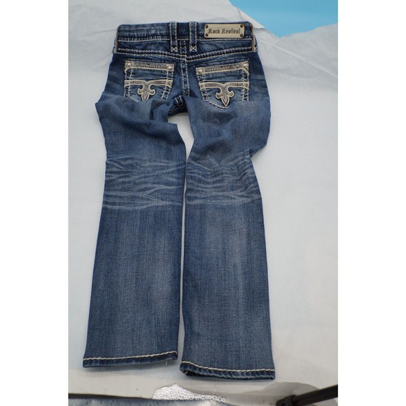 Rock Revival Womens Size 25x27 Phyllis Easy Skinny Jeans - Picture 2 of 10